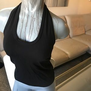 Sasch Stretchy Sexy Classic Black Halter Top